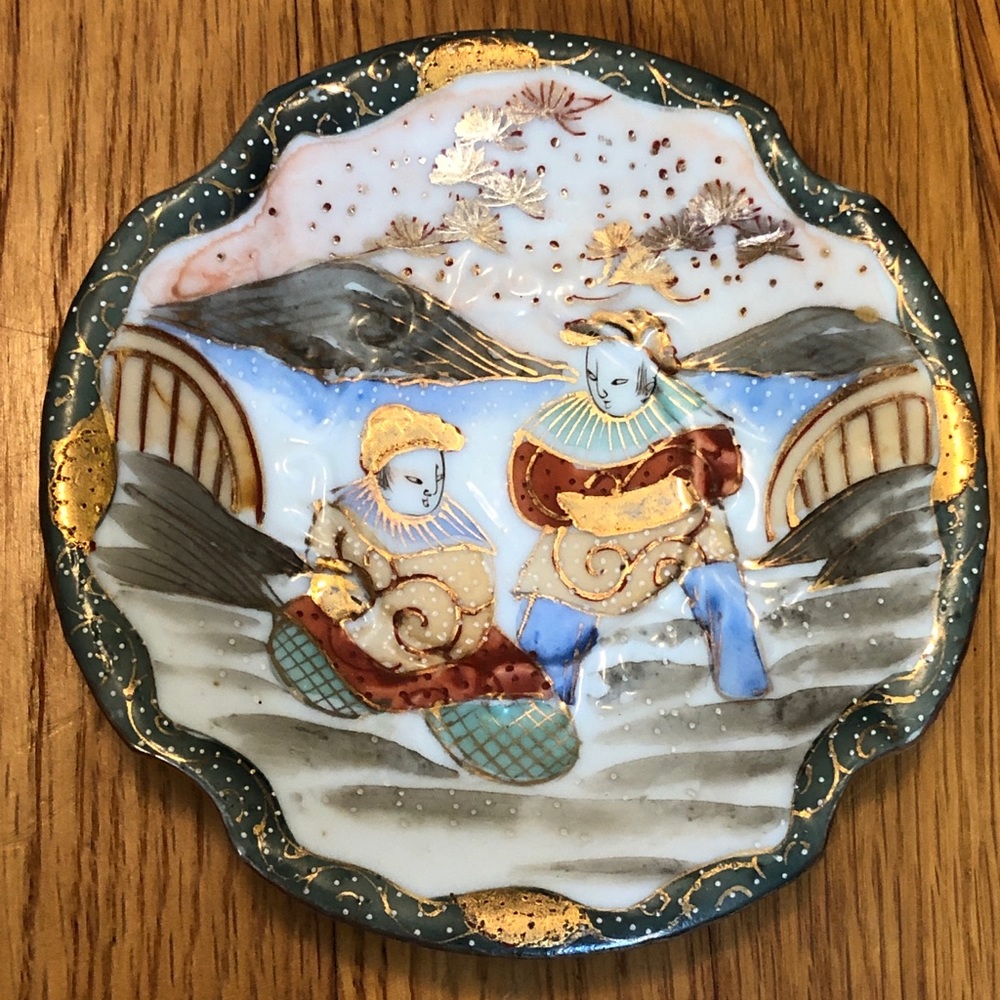 Vintage Japanese Saucer